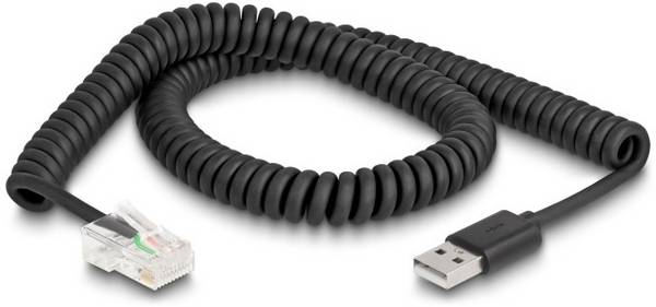 Delock 90601 Câble USB pour scanner filaire noir USB 2.0