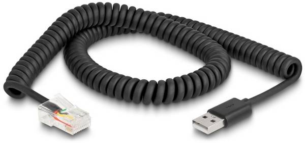 Delock 90602 Câble USB pour scanner filaire noir USB 2.0