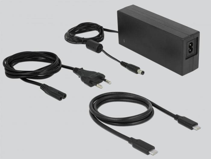 Delock 63930 SATA 6 Gb/s, USB-C®, prise femelle DC 3,5 mm Station d'accueil pour disque dur-5