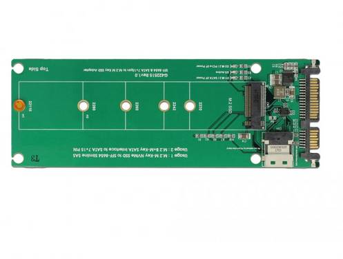 Delock 63953 Convertisseur d'interface [1x U.2, SATA - 1x M2]