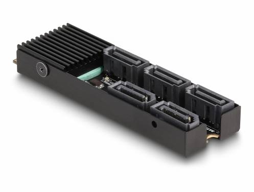 Delock 64051 Convertisseur d'interface [1x M2 - 5x SATA]