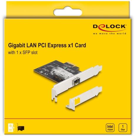 Delock 88318 Carte PCI-Express RJ45 PCIe-4
