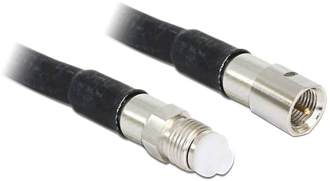Câble de raccordement Delock antenne WiFi [1x FME femelle - 1x FME mâle] 5 m noir-0