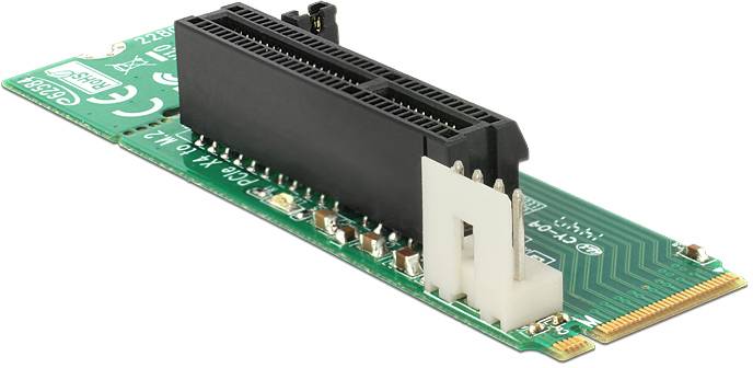 Delock série Adaptateur [1x Mâle M.2 clé M - 1x PCIe 4.0 x4] multicolore-1
