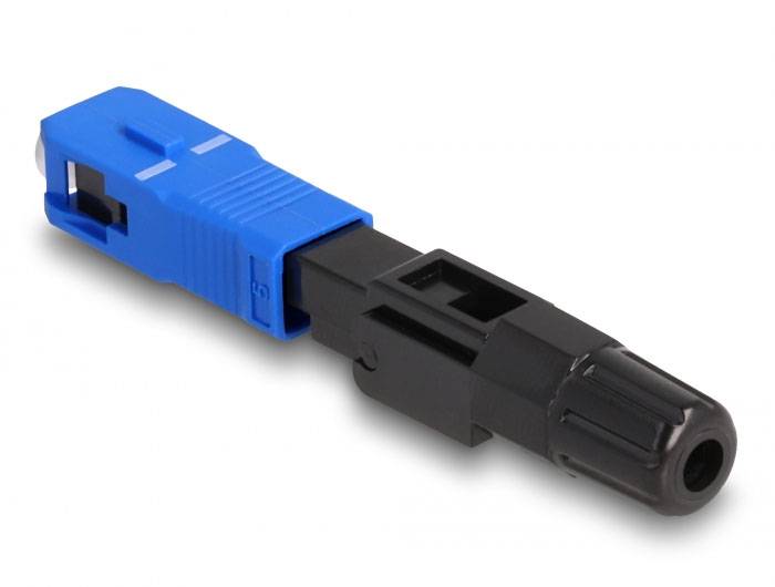 Delock 87990 Connecteur fibre optique (FO) bleu, noir 1 pc(s)-2