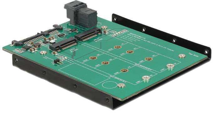 Delock série Adaptateur [1x SATA - 1x Mini SAS femelle (SFF-8643)]-1