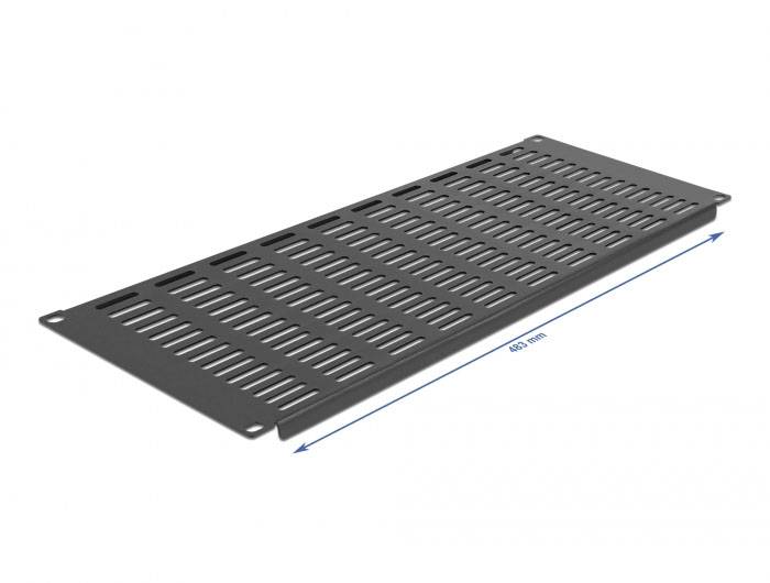 Delock 66682 19 pouces Cache opaque 4 UH noir-2