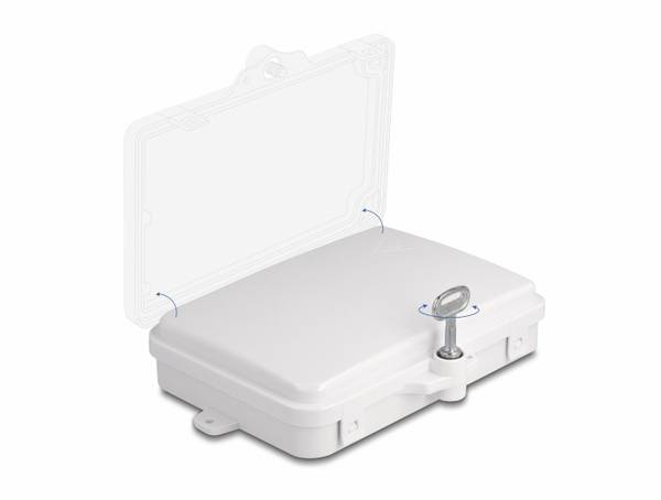 Delock 87901 Prise fibre optique (FO) blanc 1 pc(s)