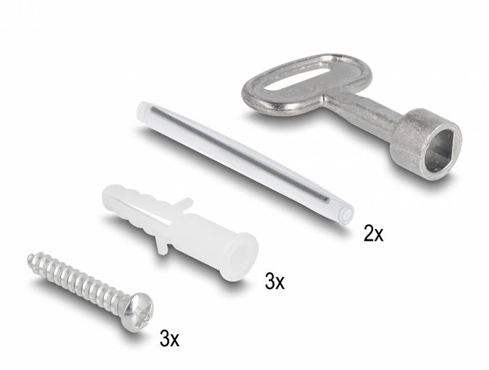 Delock 87899 Prise fibre optique (FO) blanc 1 pc(s)-6