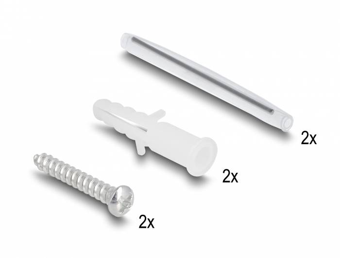 Delock 87894 Prise fibre optique (FO) blanc 1 pc(s)-4