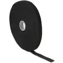 Delock 18712 Bande auto-agrippante pour grouper partie velours et partie agrippante (L x l) 10 m x 13 mm noir 1 pc(s)