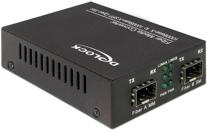 2 SFP Delock 86203 Convertisseur de médias 1 GBit/s-0