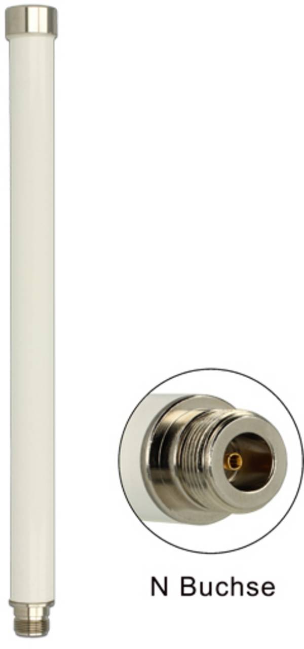 Delock 88821 88821 Antenne WiFi 8 dBi 2.4 GHz