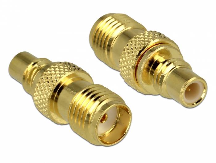 Delock 65855 65855 Adaptateur SMC SMC femelle - SMA femelle 1 pc(s)-1