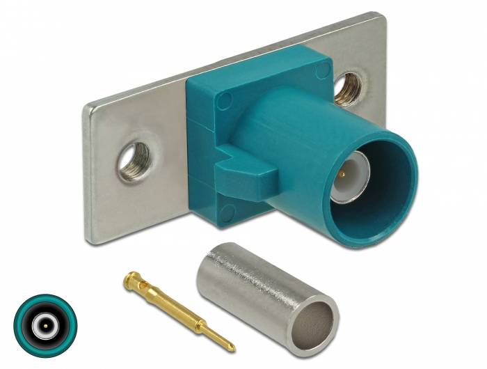 Delock 89796 89796 Connecteur FAKRA mâle 1 pc(s) Bag-1