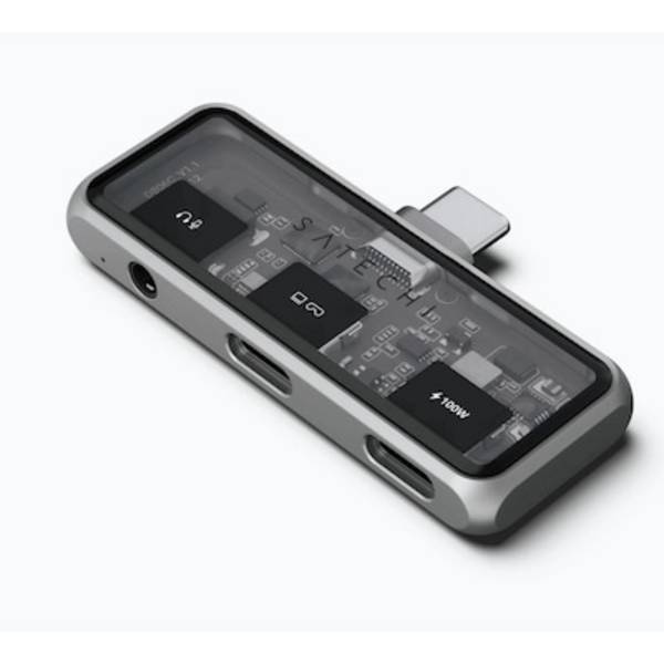 Hub USB Mobile XR 100W avec Sortie Audio et Vidéo 4K Compact