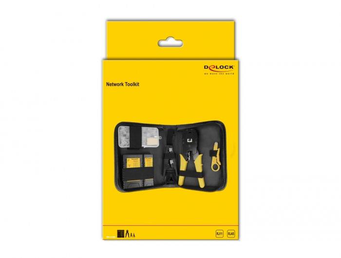 Delock 86696 Set d'outils pour réseau Adapté pour (spécifications réseau (CAT)): non équipé-7