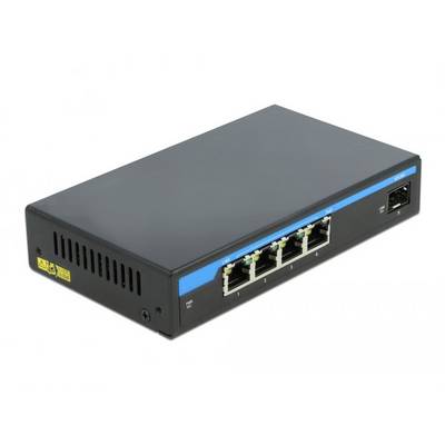 Delock 87765 87765 Switch réseau 4 ports 1 GBit/s fonction PoE-0