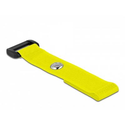 Delock Collier de serrage auto-agrippant avec oeillet (Ø x L) 7 mm x 150 mm jaune 5 pc(s)-3
