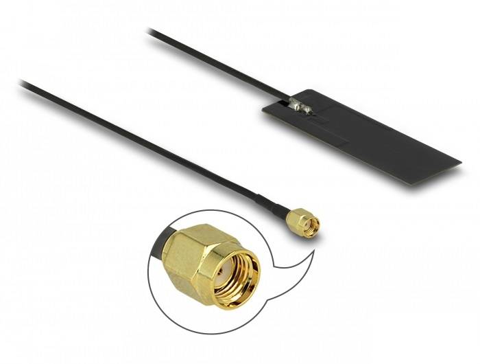 Delock 12649 12649 Antenne WiFi 4 dBi 2.4 GHz-2