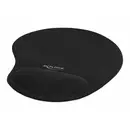 Delock 12040 Tapis de souris avec repose-poignet noir