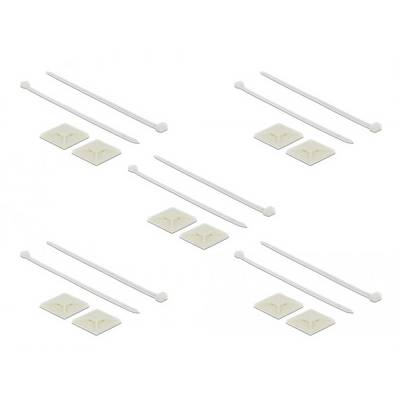 Delock 18679 Support de câble autocollant 18679 blanc 1 pc(s)-0