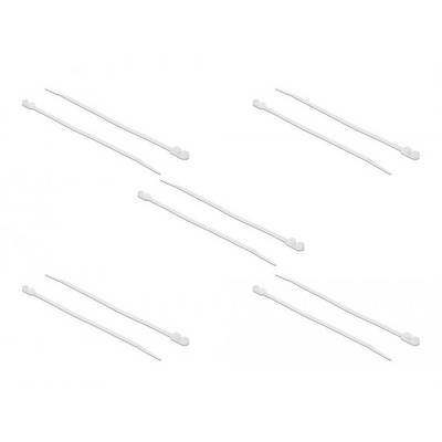 Delock 18944 Serre-câble blanc avec oeillet de fixation 10 pc(s)-0