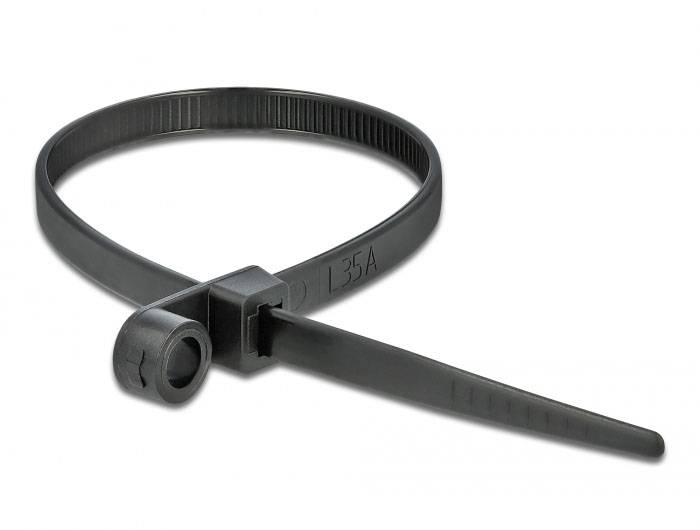 Delock 18949 Serre-câble noir avec oeillet de fixation 10 pc(s)-3