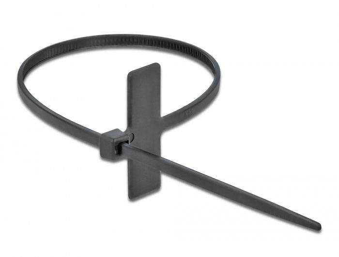 Delock 18959 Serre-câble noir avec champ de marquage 10 pc(s)-3