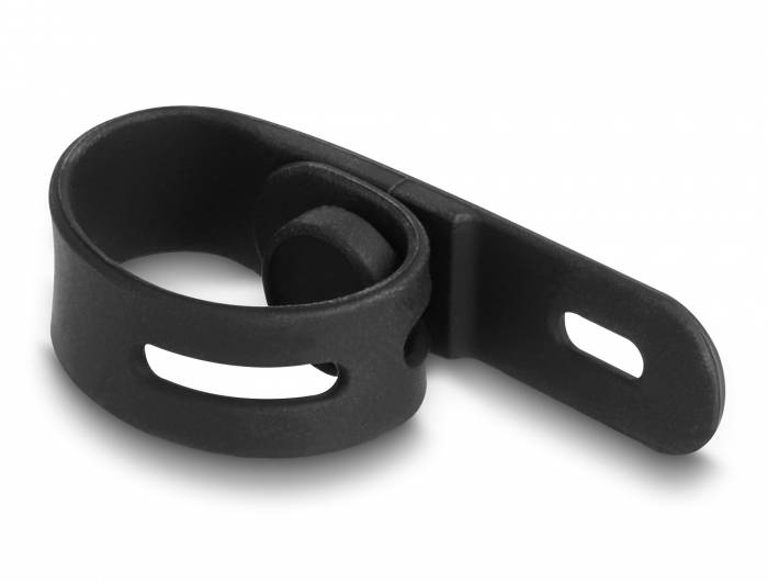Delock 19005 Serre-câble 118 mm 12 mm noir, blanc flexible, réutilisable 10 pc(s)-2