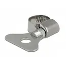 Delock 19570 Collier de serrage Acier inoxydablePlastique Ø du faisceau (min) 8 mm Ø du faisceau (max) 12 mm 10 pc(s)