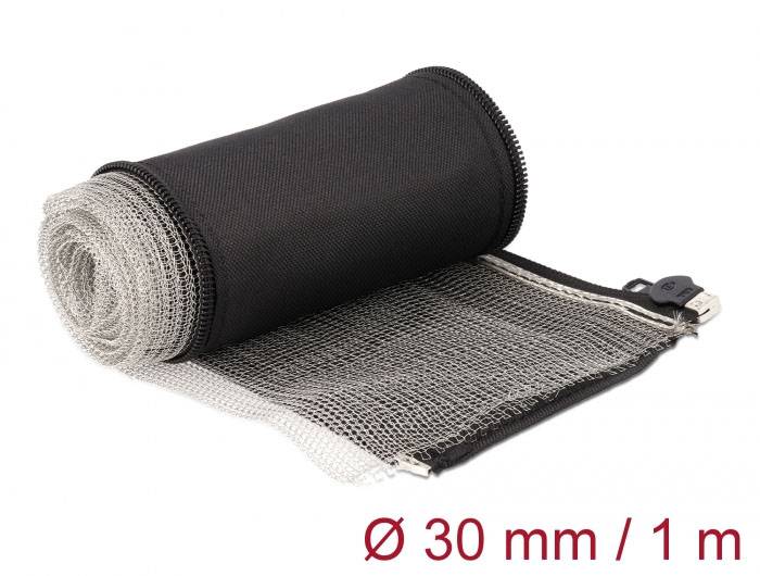 Delock 20848 20848 Gaine tressée noir polyester 1 m 30 mm (max) 1 pc(s)-2