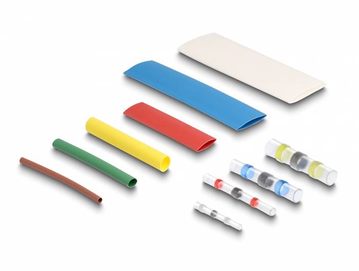 Delock 20908 Assortiment de gaines thermorétractables multicolore Taux de retreint:2:1 1 pc(s)-3