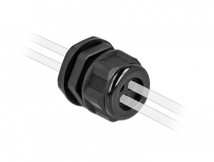 Delock 60377 étanche plastique noir 1 pc(s)-4