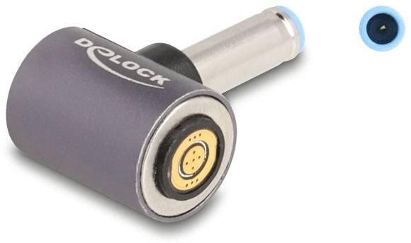 Delock série Adaptateur [1x connecteur creux DC - 1x raccordement magnétique] 0.003 m anthracite-0