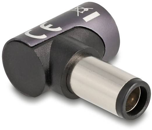 Delock série Adaptateur [1x connecteur creux DC - 1x raccordement magnétique] 0.003 m anthracite-2