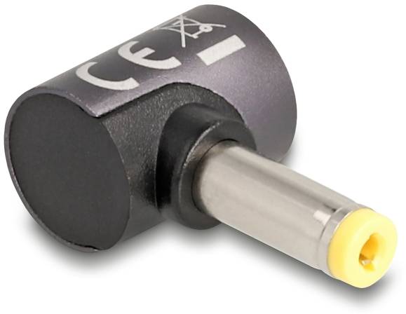 Delock série Adaptateur [1x connecteur creux DC - 1x raccordement magnétique] 0.002 m anthracite-2