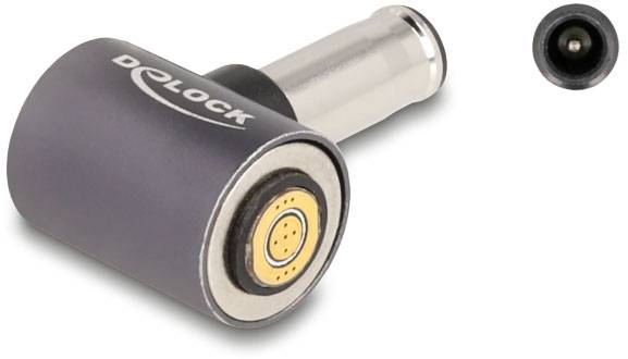 Delock série Adaptateur [1x DC mâle 5.5 mm - 1x raccordement magnétique] 0.002 m anthracite-0