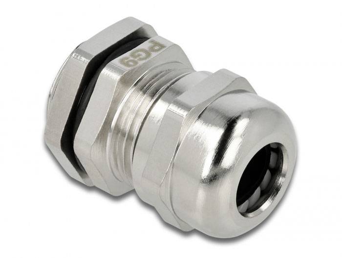 Delock 60276 étanche PG9 laiton argent 1 pc(s)-0