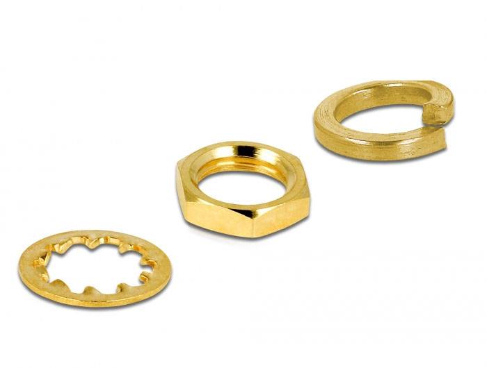 Câble de raccordement Delock antenne WiFi [1x SMA femelle - 1x IPEX mâle] 0.5 m noir, or, gris-2