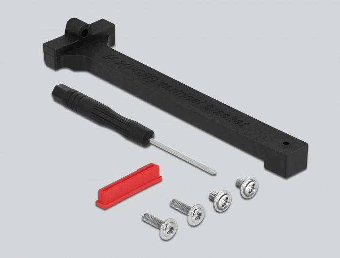 Delock série Adaptateur [1x Mâle M.2 clé A-E - 1x Femelle M.2 clé M] 0 mm noir-4