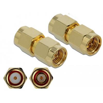 Delock 89970 89970 Adaptateur SMA SMA mâle - SMA mâle 1 pc(s)-0