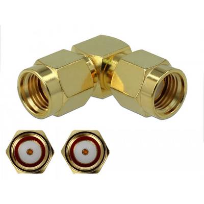 Delock 89962 89962 Adaptateur HF fiche mâle RPSMA - fiche mâle RPSMA 1 pc(s) Piece-0
