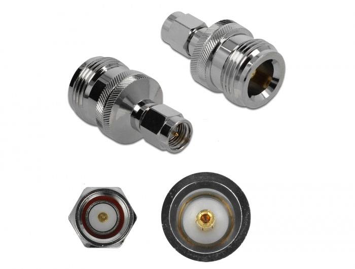 Delock 89960 89960 Adaptateur N N femelle - SMA mâle 1 pc(s) Piece-0