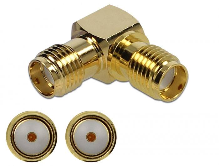 Delock 89952 89952 Adaptateur SMA SMA femelle - SMA femelle 1 pc(s) Piece-1