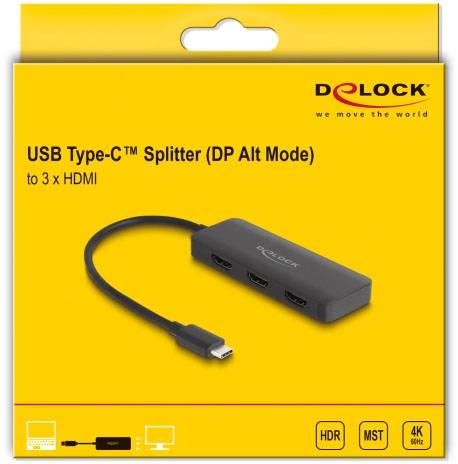 Delock Station d'accueil USB-C® 88040 Convient pour les marques: universel-3