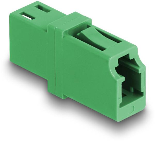 Delock Coupleur fibre optique Delock - Netzwerkkoppler - LC/APC Einzelmodus (W) socle adaptateur Bag
