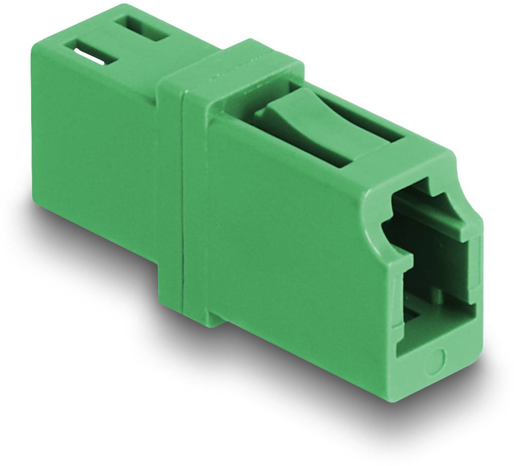 Delock Coupleur fibre optique Delock - Netzwerkkoppler - LC/APC Einzelmodus (W) socle adaptateur Bag-0