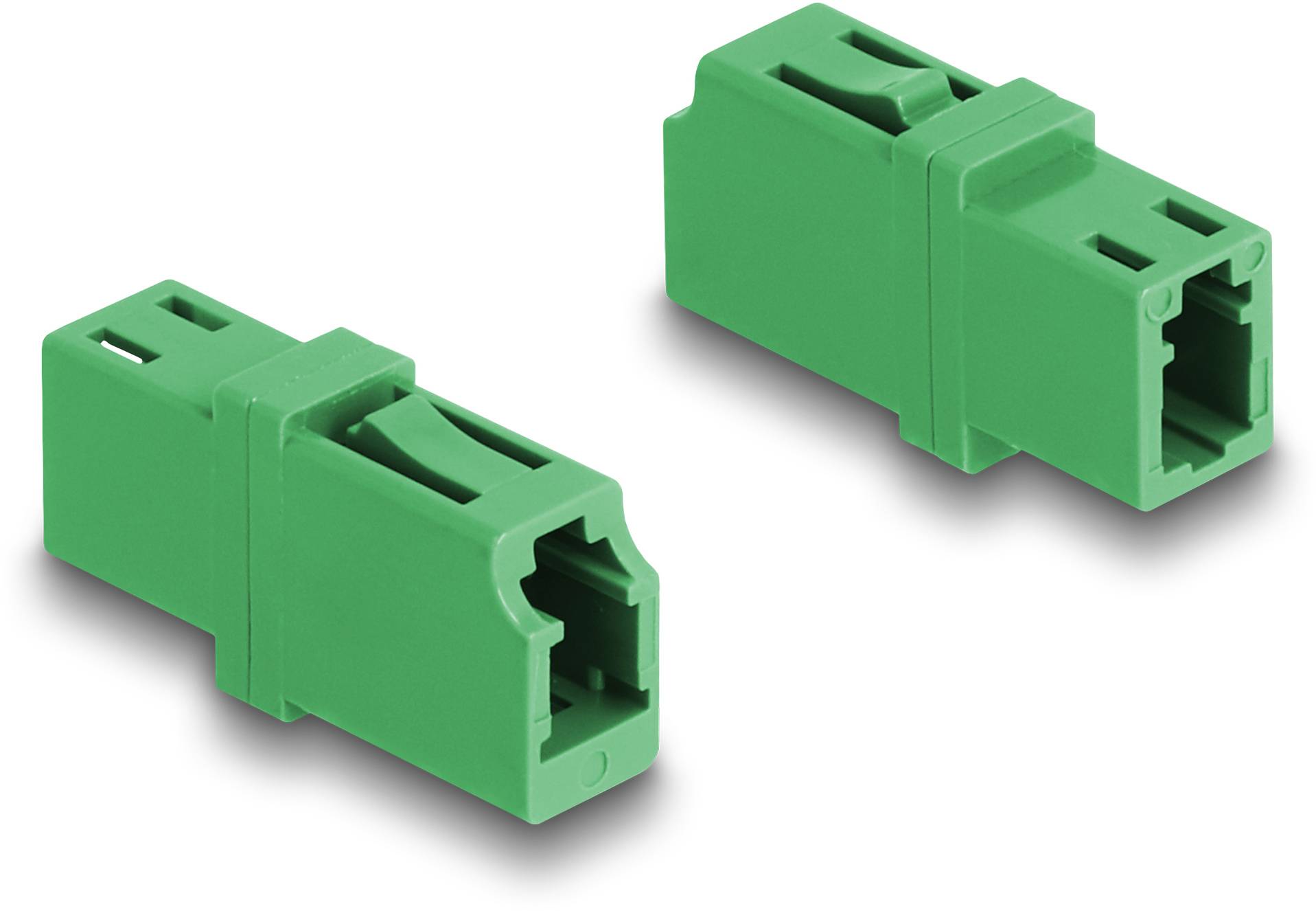 Delock Coupleur fibre optique Delock - Netzwerkkoppler - LC/APC Einzelmodus (W) socle adaptateur Bag-2