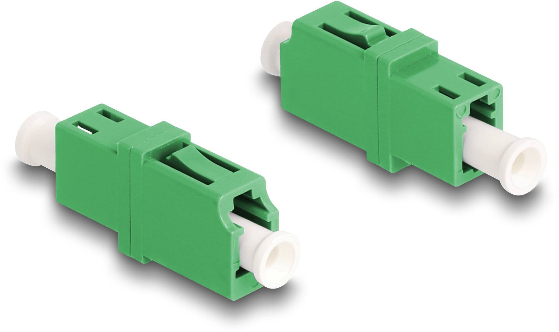 Delock Coupleur fibre optique Delock - Netzwerkkoppler - LC/APC Einzelmodus (W) socle adaptateur Bag-3